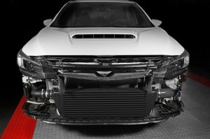 Subaru WRX Intercooler - Front - Perrin Performance - Black - `22-`25 Subaru WRX Intercooler - Front - Perrin Performance - Black - `22-`25